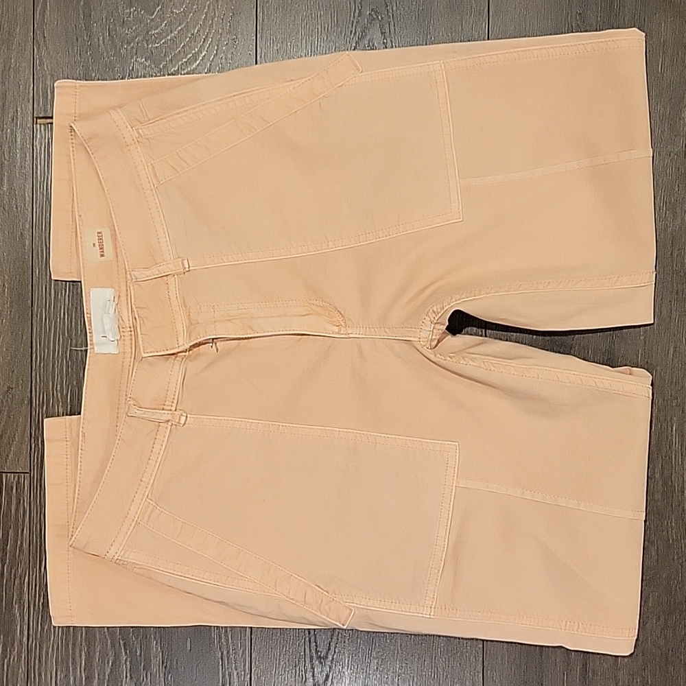 ❤️ ANTHROPOLOGIE THE WANDERER LINEN/COTTON BLEND SLIM STRAIGHT PANTS, 6 (28)